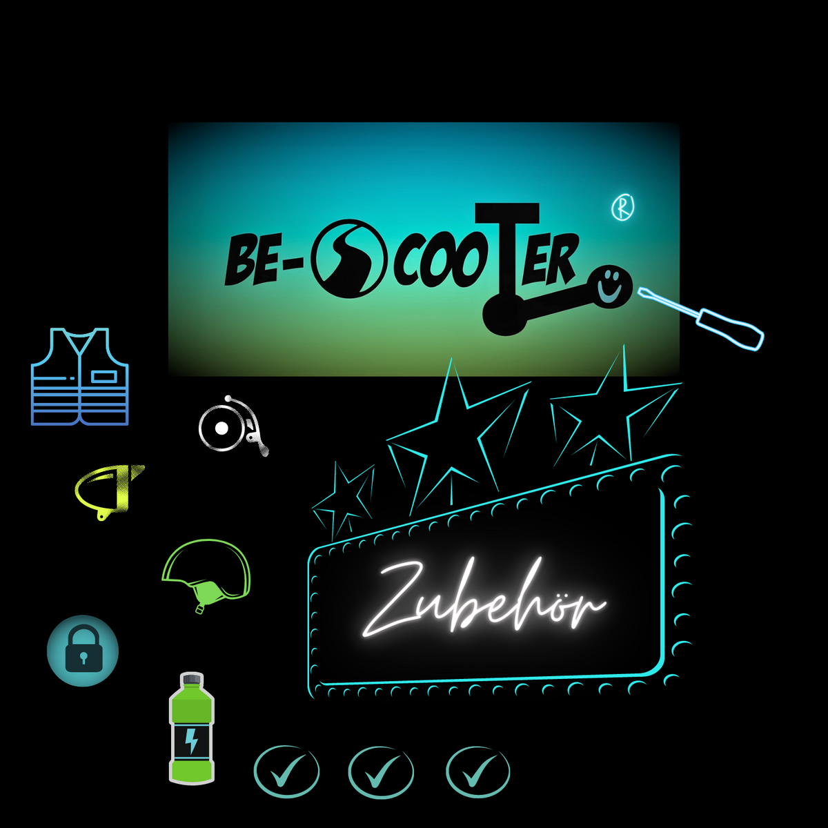 E-SCooTER ZUBEHÖR – BE-SCooTER® SToRE oNLINE!