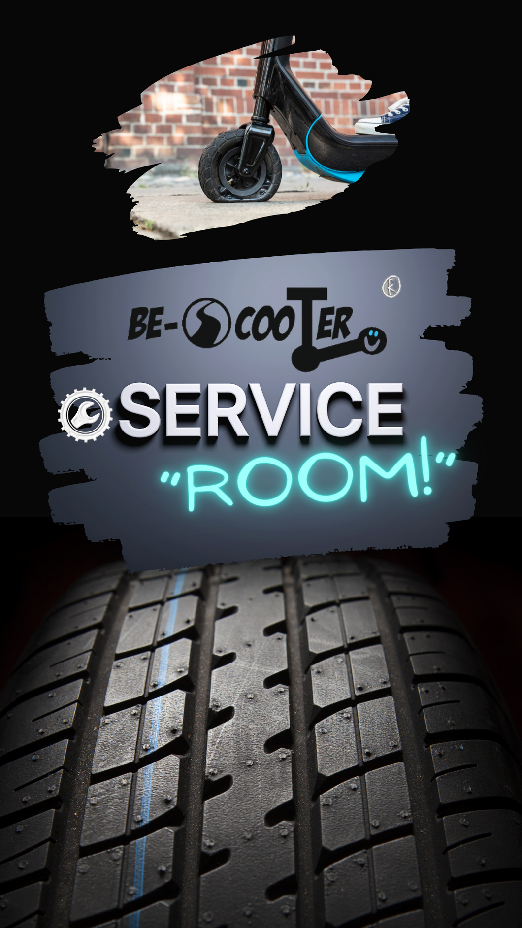 Reifenwechsel-Service by BE-SCooTER®