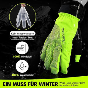 HIKENTURE Winterhandschuhe, wind- und wasserdicht SCooTER/Fahrrad Handschuhe Winter Herren Damen