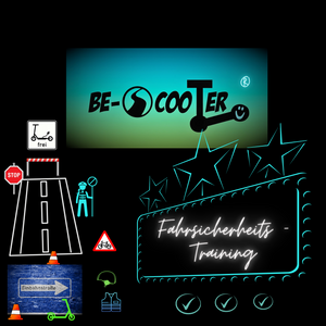BE-SCooTER® Fahrsicherheitstraining „BASIC“ mit einem E-SCooTER