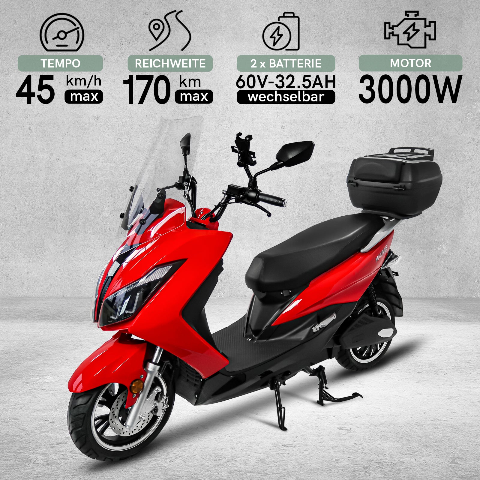 Mofa / Scooter / Motorrad Batterien online bestellen