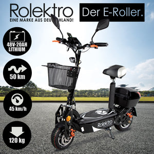 Rolektro E-SCooTER / E-Mofa / ElektroRoller E-Joy 45