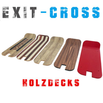 IO HAWK Holzdecks – Für Deinen Exit-Cross