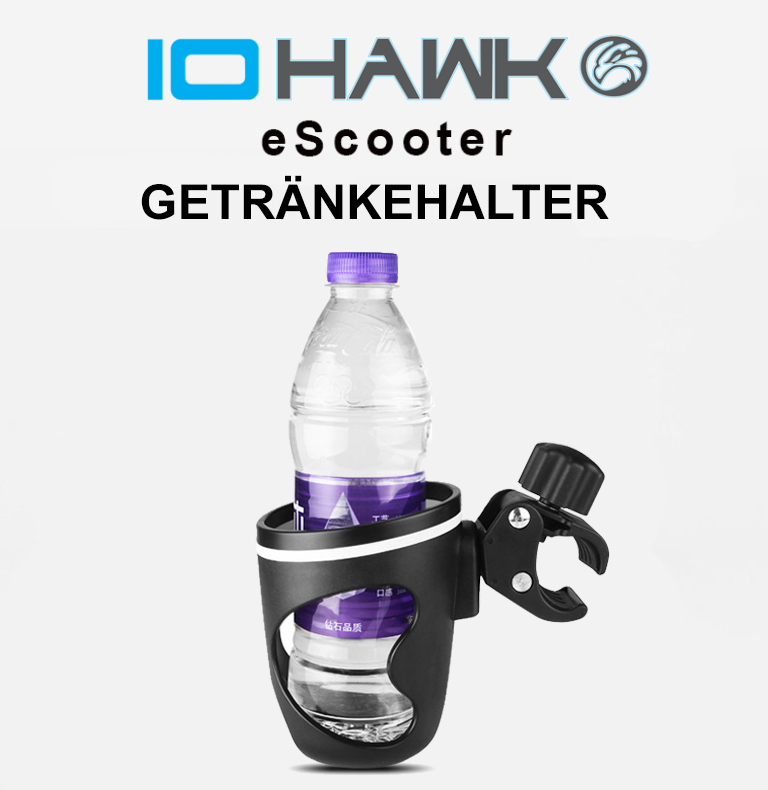 IO HAWK eScooter / ebike Getränkehalter